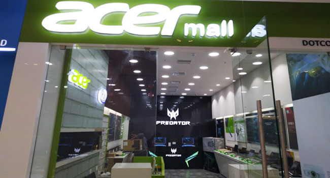 Acer Exclusive Showroom in OMR, Chennai, India