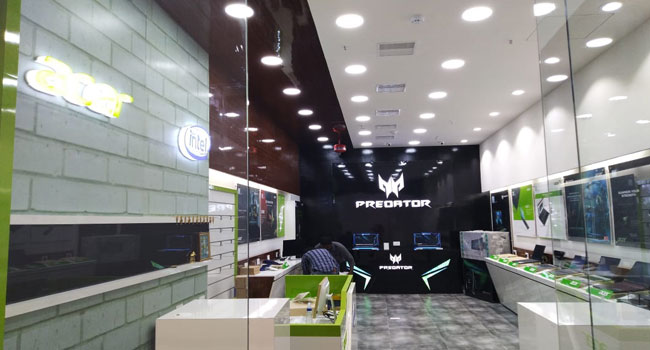 Acer Exclusive Showroom in OMR, Chennai, India