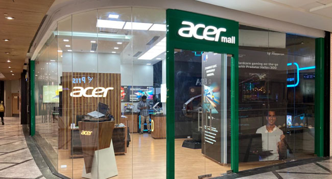 Acer Exclusive Showroom in Velachery, Chennai, India