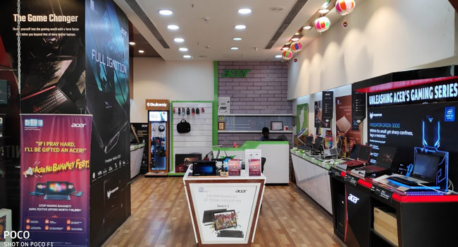 Acer Exclusive Showroom in Velachery, Chennai, India