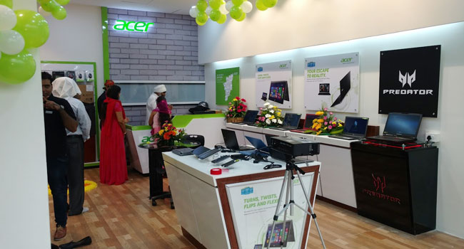 Acer Exclusive Showroom in Velachery, Chennai, India