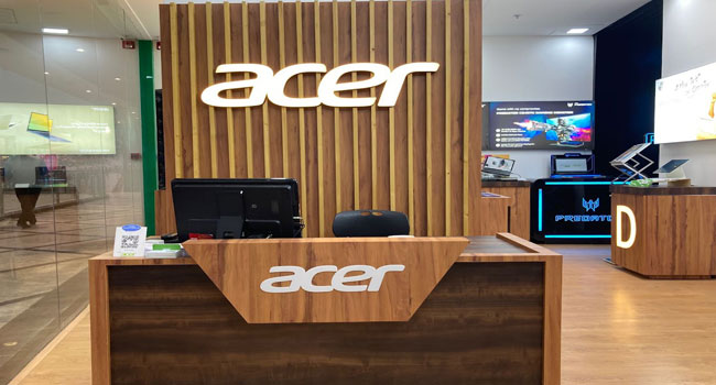 Acer Exclusive Showroom in Velachery, Chennai, India