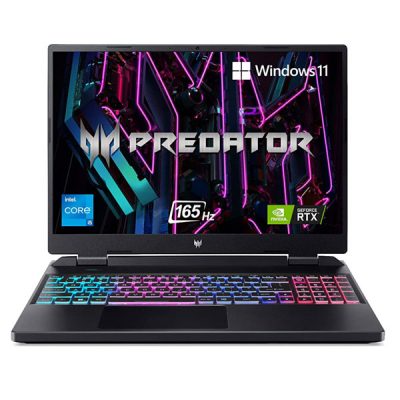 Acer Predator Helios i7-13700HX NH.QLTSI.002 Laptop (16GB (2×8) DDR5 / Memory 512GB PCIe NVMe SED SSD / RTX™ 4050 6GB Graphics)