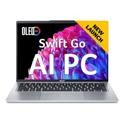 Acer Swift Go 14-OLED NX.KF1SI.002 Laptop (SFG14-71 / Intel i5-13500H / 16GB LPDDR5 / 512GB PCIe NVMe SSD / Intel® Iris® Xe Graphics / W11 H&S 2021 14″ 2.8K OLED)