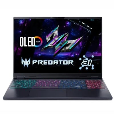 Acer Predator Helios 16 NH.QNXSI.003 Gaming Laptop (Intel 9-14900HX Windows 11 Home / 16GB of DDR5 / 1TB PCIe Gen4 / 16.0″ display / NVIDIA® GeForce RTX™ 4070 with 8GB of dedicated GDDR