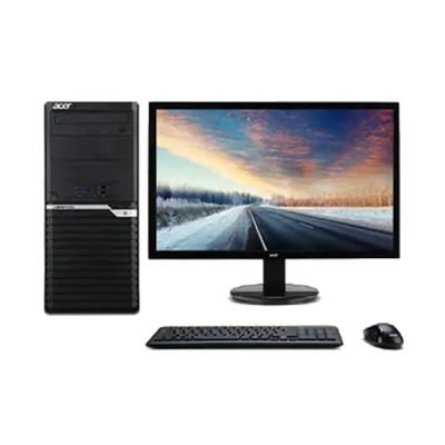 Acer Veriton M200-H610  UD.30KSI.005 Desktop (I3-12100 / 8GB DDR4 RAM / 512GB SSD / 19.5 Screen Display / Windows 11 Home)