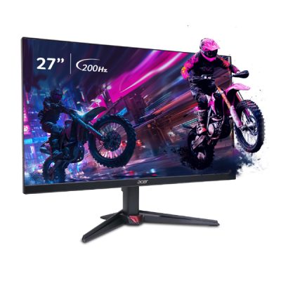 Acer VG270 (200Hz) UM.HV0SS.101 Monitor (Nitro 27″ Full HD (1920 X 1080) / IPS Panel / 250 Nits / 0.5MS / 200 Hz / 2 X HDMI / Display Port / Free Sync / Speakers / HDR 10)