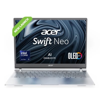 Acer Swift Lite NX.DB8SI.001 Laptop (Intel Core Ultra 5 processor 115U / 16GB RAM / 512GB SSD / WUXGA IPS OLED Display 14.0″ / Windows 11 Home / MS office)