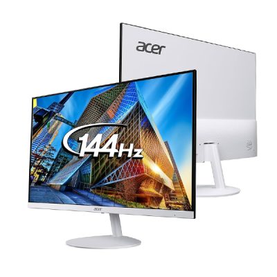 Acer SA272 UM.HS2SI.101 Monitor (27″” Full HD (1920X1080) / IPS Panel / 250 Nits / 1MS / 144 Hz / Zero Frame / HDMI / VGA /  Stereo Speakers (1W*2) / Acer Vision care)
