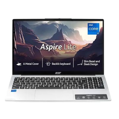 Acer Aspire Lite UN.347SI.010  Laptop (i7-12650H / 16GB LPDDR5 Memory / 1TB SSD / Intel® Iris® Xe Graphics / 15.6″ FHD /Windows 11  Home / MS OFFICE)