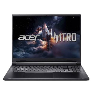 Acer Nitro NH.QZYSI.001 Laptop (R7 260 / 16 GB DDR5 Memory / 1024GB PCIe NVMe SSD / RTX™ 5060 8GB / 16″ WUXGA IPS sRGB100% 180Hz / Win 11SL)