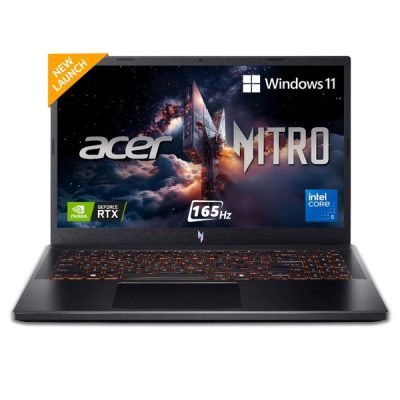Acer Nitro V15 NH.QZ9SI.002 Gaming Laptop (Intel core i5 13420H Processor / NVIDIA GeForce RTX 5050 – 8 GB GDDR7 / 16GB RAM / 512GB SSD / Full HD IPS / 15.6″ / 39.62 cm, 165 Hz, Windows 11 Home)