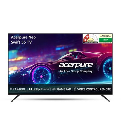 Acer Acerpure 1.39m (55 inch) ZL.A01SU.010 – 4K-UHD LED Swift Neo UHD Smart TV GTV 5.0 AP55UG75PSFN5